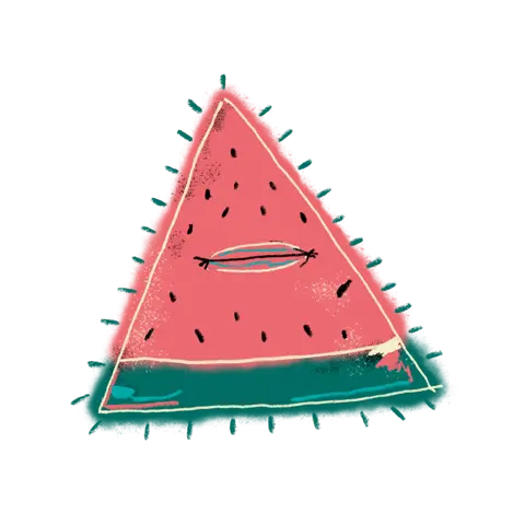 Animated Watermelon Haze Logo